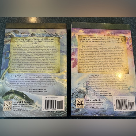 The Gates of Heaven Series:the crystal scepter & the land of darkness paperback - Picture 2 of 4